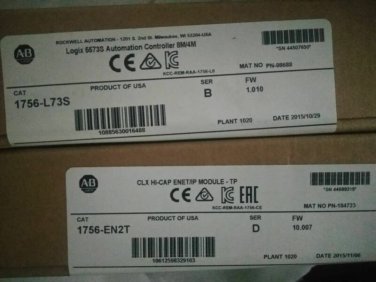 Allen-Bradley 1756-L73S New In Box