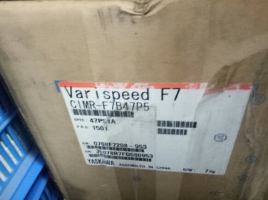 Yaskawa CIMR-F7B47P5 New In Box