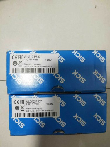 SICK WLG12-P537 1015798 New In Box