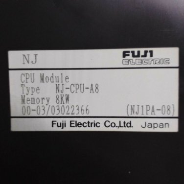 FUJI NJ-CPU-A8 Used Tested 1Pcs