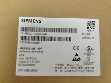SIE 6FC5211-0BA01-0AA4 6FC5 211-0BA01-0AA4 New In Box