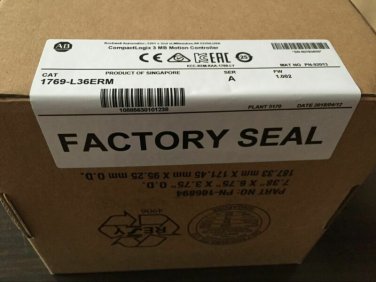 Allen Bradley 1769-L36ERM SER A CompactLogix 3MB Motion Controller New