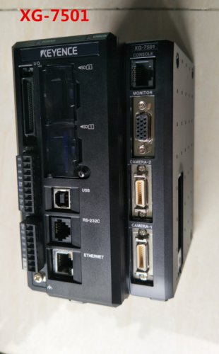 KEYENCE XG-7501 with CA-DC21E  tested and used in perfect condition
