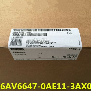 1PC SIEMENS KEY TOUCH PANEL 6AV6647-0AE11-3AX0 NEW EXPEDITED SHIPPING
