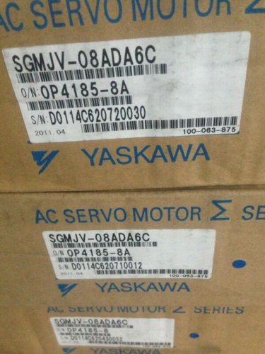NEW YASKAWA AC SERVO MOTOR SGMJV-08ADA6C SGMJV08ADA6C EXPEDITED SHIPPING