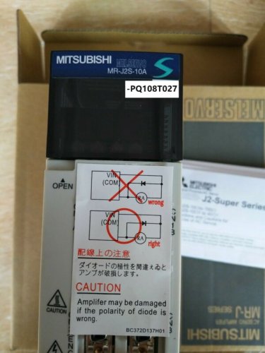 NEW MITSUBISHI AC SERVO DRIVER MR-J2S-10A-PQ108T027 EXPEDITED SHIPPING