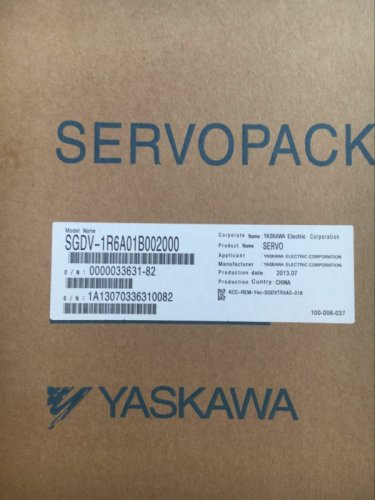 YASKAWA SERVO DRIVER SGDV-1R6A01B SGDV-1R6A01B002000 NEW EXPEDITED SHIPPING