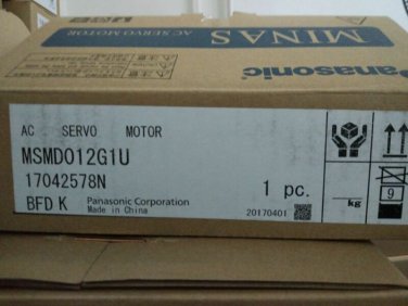 PANASONIC AC SERVO MOTOR MSMD012G1U NEW ORIGINAL EXPEDITED SHIPPING