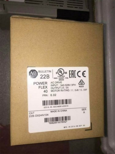 1PC Allen-Bradley Power Flex 40 22B-D024N104 NEW EXPEDITED SHIPPING