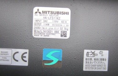 MITSUBISHI AC SERVO MOTOR HA-LFS11K2 HALFS11K2 NEW EXPEDITED SHIPPING