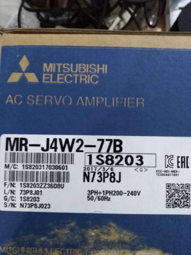 MITSUBISHI AC SERVO DRIVER MR-J4W2-77B NEW ORIGINAL EXPEDITED SHIPPING