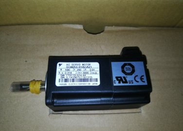 YASKAWA AC SERVO MOTOR SGMAS-01ACA21 NEW