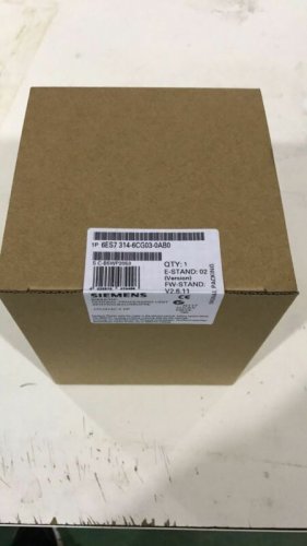 New Siemens CENTRAL PROCESSING UNIT 6ES7314-6CG03-0AB0 In Box FREE SHIPPING