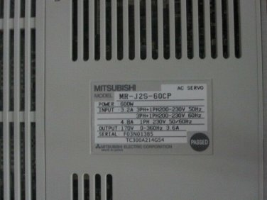 MITSUBISHI AC SERVO DRIVER MR-J2S-60CP MRJ2S60CP NEW ORIGINAL FREE SHIPPING