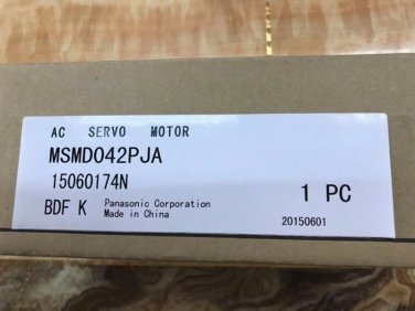 PANASONIC AC SERVO MOTOR MSMD042PJA NEW EXPEDITED SHIPPING