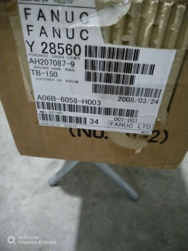 NEW ORIGINAL FANUC SERVO AMPLIFIER A06B-6058-H003 EXPEDITED SHIPPING