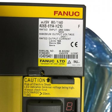 NEW FANUC SERVO AMPLIFIER A06B-6114-H210 EXPEDITED SHIPPING