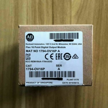 New Sealed AB 1794-OV16P SER A Flex 16 Point Digital Output Module 1794OV16P