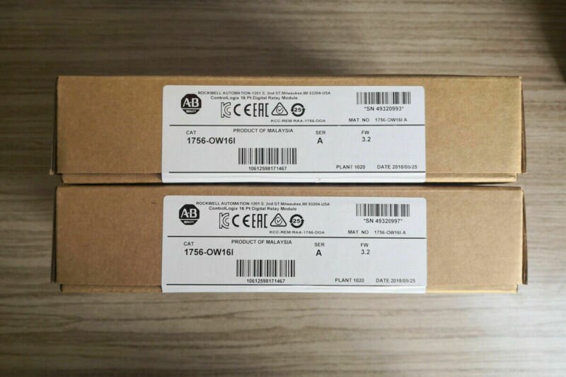 Módulo De Relé Digital Allen-Bradley 1756-OW16I Para ControlLogix, Nuevo Y Sellado De Fábrica