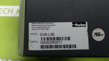 PARKER GV6 GEMINI SERVO DRIVE GV6-L3E