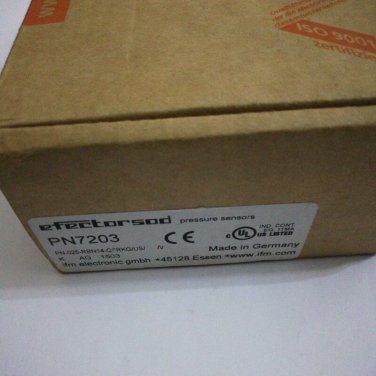 IFM PN7203 New pressure sensor Expedited Shipping