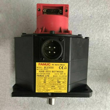 Fanuc A06B-0033-B077#0008 used tested Servo Motor Expedited Shipping