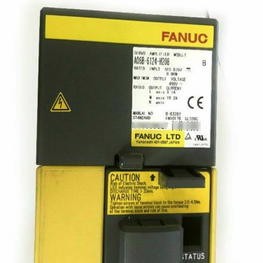 Fanuc A06B-6124-H208 used tested Servo Amplifier Expedited Shipping