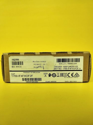 New Sealed Allen Bradley 1769-IF4FXOF2F /A CompactLogix High Speed I/O Module