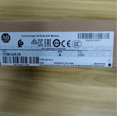 New Factory Sealed AB 1756-OA16 ControlLogix 16 Point D/O Module 1756OA16
