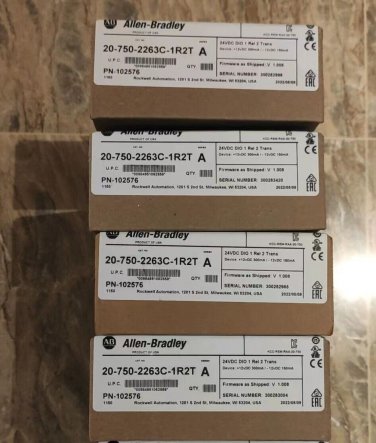 AB 20-750-2263C-1R2T PowerFlex 750 24V Tran IO Option Module Fast Shipping 1pcs