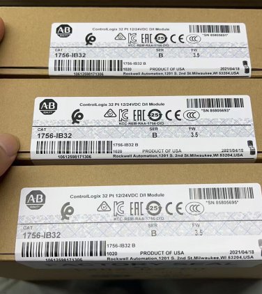 AB 1756-IB32 SER A ControlLogix 32 Pt 12/24V Module 1756IB32