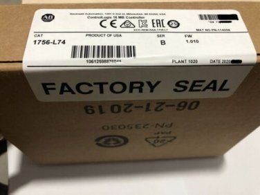 New Allen-Bradley 1756-L74 SER B 16M Controllers ControlLogix 5574 Processor