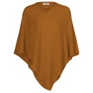 AlchemyStory Cashmere Poncho Copper V-Neck