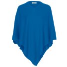 AlchemyStory Cashmere Poncho Blue V-Neck
