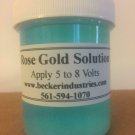 4oz 24K ROSE GOLD SOLUTION, Industrial Grade