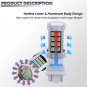 2x 92-4014SMD Ice Blue 3157 4114 4157 LED DRL Driving Daytime Running Light Bulb