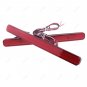 2x LED Lens Rear Bumper Reflector Brake Light For Acura TSX Sedan 2009-2014 Red