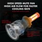 1900W H7 LED Headlight High Low Fog Light Bulbs + Canbus Error Free Anti Flicker