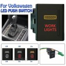 Work Light Amber + Red Laser LED Push Switch Right Side For VW Volkswagen Amarok