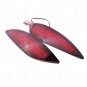 2x Rear Bumper Reflector LED Tail Stop Brake Light For Hyundai Elantra 2011-2014
