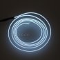 2M 12V Car LED EL Wire White Cold light lamp Neon Lamp Interior Atmosphere Light
