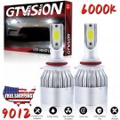 2x 1300W LED Headlight Kit 9012 White 6000K Hi/Low Bulb for Hyundai Tucson 14-15