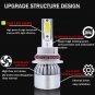 LED Headlight Kit 9005 HB3 6000K White Low Beam Bulbs for Ford Escape 2017-2019