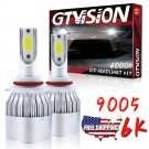 LED Headlight Kit 9005 HB3 White 6K High Beam Bulb for Hyundai Sonata 2015-2019