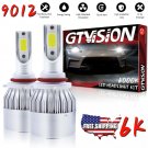 1300W LED Headlight Kit 9012 White 6000K Hi/Low Beam 600W Bulb for Scion iM 2016