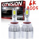 LED Headlight Kit 9005 HB3 White 6K HighBeam Bulb for Kia Forte 5 Koup 2017-2019