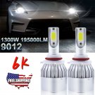 9012 HIR2 LED Headlights Bulb 55W 8000LM Kit High Low Beam Upgrade 6000K White