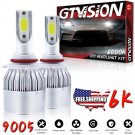9005 HB3 LED Headlight Bulbs 1300W 195000LM Kit High Beam 6000K White High Power