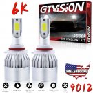 1300W LED Headlight Kit 9012 6000K White Hi/Low Projector Bulb for RAM 2013-2015