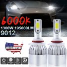 1300W LED Headlight Kit 9012 6000K White Bulb Hi/Low for CADILLAC ATS 2013-2017